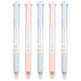 Combo 5 Chiếc Bút Bi Nhiều Màu (Màu Ngẫu Nhiên) - S311