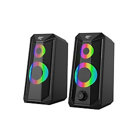 Loa vi tính Havit SK202 RGB 2.0 electronic sports speakers - Hàng chính hãng
