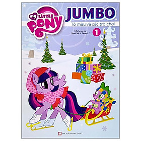 My little pony - jumbo - tô màu và các trò chơi - tập 1
