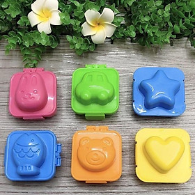 Mua Khuôn Tạo Hình Cơm   Trứng   Làm Bánh Cho Bé Ăn Dặm Ngon Miệng
