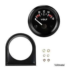Đồng hồ đo áp suất dầu 2" 52mm 0-100PSI 12V thông dụng cho xe hơi