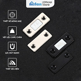Mua Nam Châm Gắn Cửa Lực Hút Cực Mạnh MIFAN - Thép Siêu Bền  Keo 3M - Dán Chốt Tủ Quần Áo  Ngăn Kéo  Cửa Ra Vào Tiện Lợi