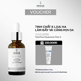 Tinh chất làm căng mịn và dưỡng ẩm - IMAGE Skincare Ageless Total Pure Hyaluronic 6 Filler 30ml