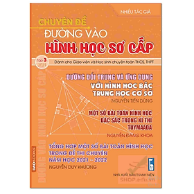 Sách - Chuyên Đề Đường Vào Hình Học Sơ Cấp Số 3