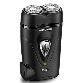 Máy cạo râu 2 lưỡi Poree PS187 nhỏ gọn tiện lợi