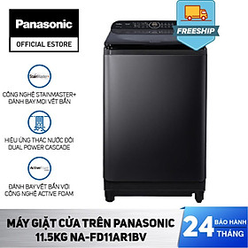 [CHỈ GIAO TẠI HCM] - Máy Giặt Cửa Trên Panasonic 11.5KG NA-FD11AR1BV - Hàng Chính Hãng