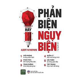 Sách - Phản Biện Hay Nguỵ Biện - Albert Rutherford - 1980 Books