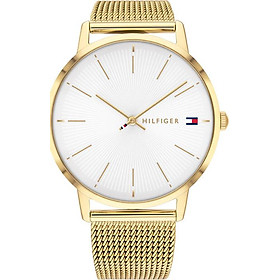 Đồng Hồ Nữ Dây Lưới Tommy Hilfiger PVD Vàng 40mm
