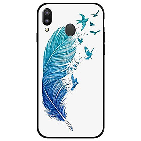 Ốp lưng dành cho điện thoại Samsung Galaxy M20 - Lông Vũ