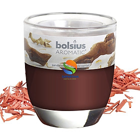 Mua Ly nến thơm tinh dầu Bolsius Sandalwood 105g QT024347 - gỗ đàn hương  nến trang trí  thơm phòng  thư giãn  hỗ trợ khử mùi