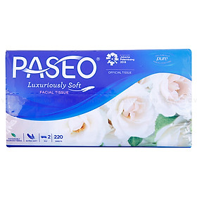 Khăn Giấy Paseo 2 Lớp 220 Tờ