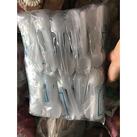 Mua Bịch 10 gói thìa dài - màu trong dùng một lần