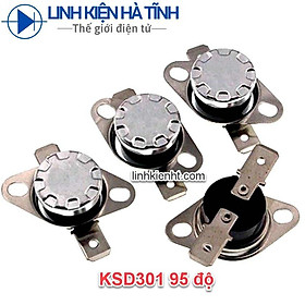Mua Combo 5 cái Công tắc rơ le nhiệt KSD301 95 độ 10A 250V