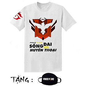 Áo thun Free Fire Rank HT đẹp siêu ngầu giá rẻ nhất