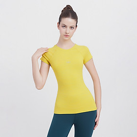  Áo Thun Thể Thao Nữ Tập Yoga Gym Hibi Sports TS004 Kiểu Có Tay 1 Lớp