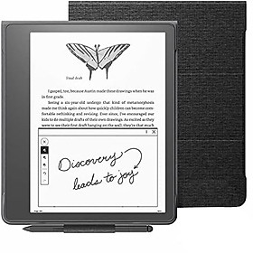 Mua Combo Máy đọc sách Kindle Scribe kèm bút – thế hệ đầu tiên có thể đọc và viết  màn hình 10 2” 300PPI  đèn vàng warmlight  bộ nhớ 16-64GB  đồng bộ dữ liệu qua Microsoft Word - hàng nhập khẩu