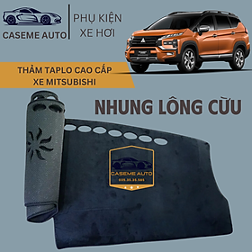 [MITSUBISHI] Thảm Taplo 3 Lớp Dành Cho Các Xe Hãng MITSUBISHI, Nhung Lông Cừu Cao Cấp - Hàng Chính Hãng