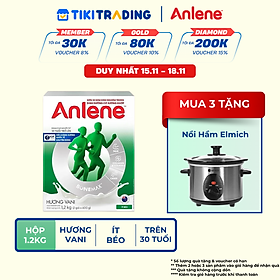 Sữa Bột Anlene Hương Vanilla (Hộp Giấy 1,2kg)