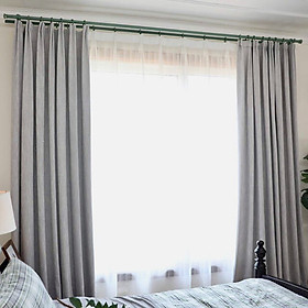 Rèm vải thô mềm, size 1.3 x 1.8m, cản nắng 90%