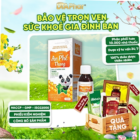 Siro ho An Phế Thang giảm ho cho mẹ bầu và trẻ sơ sinh Chai 100ml Tâm An Pharma