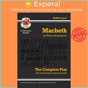 Sách - Grade 9-1 GCSE English Macbeth - The Complete Play by William Shakespeare (UK edition, paperback)