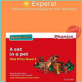 Sách - Read Write Inc. Phonics: A Cat in a Pot (Red Ditty Book 3) by Tim Archbold (UK edition, paperback)