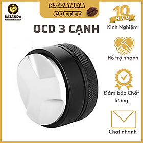 Mua Tamper OCD 58mm Ba Cạnh| Dụng cụ dàn đều pha cà phê Espresso