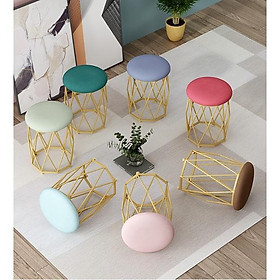 Mua Ghế ngồi trang điểm kiểu Bắc Âu dễ thương tiện dụng cho phòng ngủ