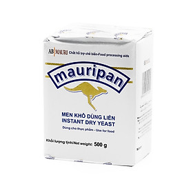 Men ngọt khô Mauripan 500gr / Instant Yeast nhãn vàng