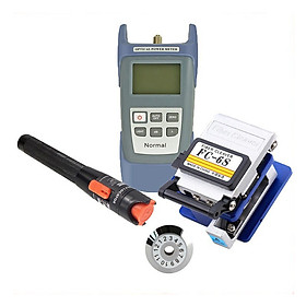 Mua COMBO: Máy Đo Công Suất Quang Normal + Dao Cắt Quang FC-6S + Bút Soi Quang 10KM Tặng Sản Phẩm Lưỡi Dao Cắt Quang