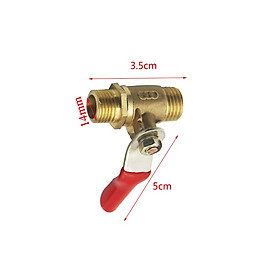 Mua Khóa đồng hai đầu ren ngoài ứng dụng van hơi lắp đồ hơi & khí bình xịt chất lỏng