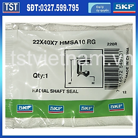 Phớt chắn dầu SKF 22x40x7 (Phớt lò xo HÀNG CHÍNH HÃNG SKF 100% )