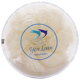 Yến Loan - Tổ Yến Sào (Tinh Chế Loại 1) Làm Sạch Công Dụng Cho Người Sử Dụng Lâu Dài Để Chăm Sóc Sức Khỏe, Sắc Đẹp Và Dùng Làm Quà Biếu (Hộp 50 Gram)