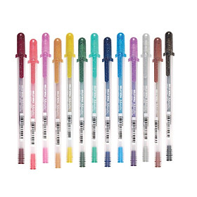 SAKURA - BÚT GEL MÀU, METALLIC MÀU NHŨ VÀNG XPGB-M#551