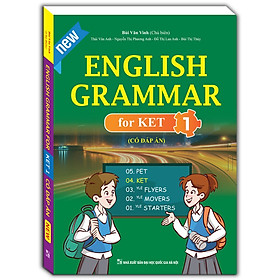 Hình ảnh English grammar for ket tập 1 ( có đáp án)