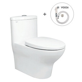 Mua Bàn cầu một khối V37M + Xịt VG826