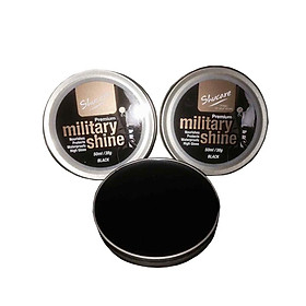 Xi Kem Đánh Giày Shucare Military Shine Black