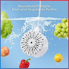 Mua Máy rửa rau quả điện phân không dây Food Purifier Ultrasonic Using hydroxyl water ion electrolysis