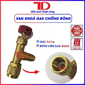 Van khóa gas chống bỏng lạnh R410A