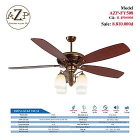 Mua AZP-FY508 – BST QUẠT ĐÈN CAO CẤP / GIẢI PHÁP TRANG TRÍ CHO CÁC CÔNG TRÌNH NHÀ HÀNG  KHÁCH SẠN. CĂN HỘ  DINH THỰ phong cách đương đại  hàng nhập khẩu AZP