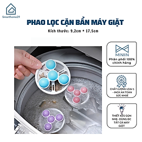 Mua Phao Lọc Cặn Bẩn Máy Giặt Thông Minh - Túi Lọc Gom Rác Lông Tóc Trong Lồng Máy Giặt - HÀNG CHÍNH HÃNG MINIIN