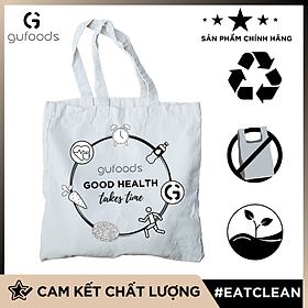 Túi vải canvas GUfoods - Kích thước 36x30x14cm