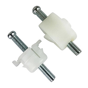 2 Pcs Front Headlight Adjuster Clip Screw Kit for  T4