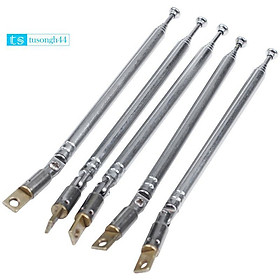 Bộ 5 Ăng Ten Radio AM FM Dài 32cm Có Thể Thu Gọn Xoay 180 Độ 5 Khúc
