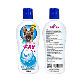 Sữa tắm cho chó Fay Fay 5 sao 300ml/800ml | Khử mùi | Diệt Ve | Giữ ẩm | Mượt lông