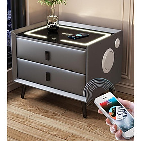 Mua Tủ đầu giường thông minh Có Vân Tay Smarthome Leather Italy