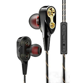 TAI NGHE NHÉT TAI JACK 3.5 HIFI LÕI KÉP SIÊU BASS ÂM THANH CỰC CHẤT TK110