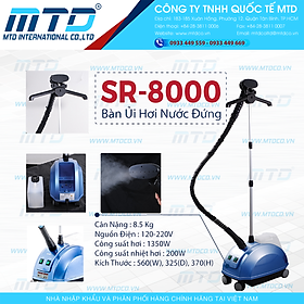 Mua Bàn ủi hơi nước đứng công nghiệp SR-8000 Silver Star - Hàng chính hãng