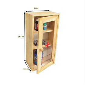 Mua Tủ Thuốc Y Tế Gia Đình  3 Ngăn Gỗ Cao Su Bền Đẹp  Chắc Chắn - Gỗ Đức Thành