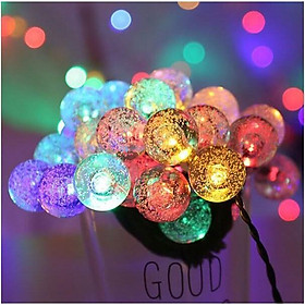 Mua Cắm Điện-Dây Đèn Led Bi Bọt Màu Dài 8M - 60 Bóng Chịu Lực Chống Nước